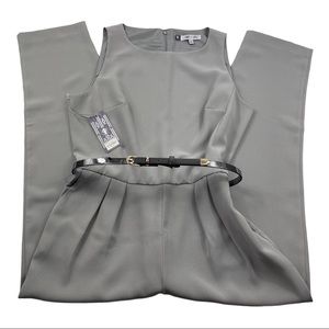 NWT JENNIFER LOPEZ GREY JUMPSUIT 10